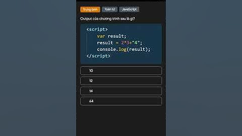 Cộng số với chuỗi #Javascript
