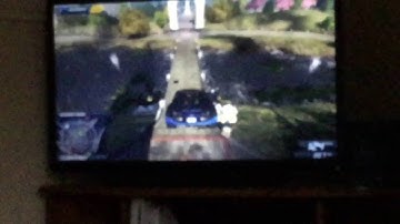 Epic jump with Bugatti veyron in Hugh