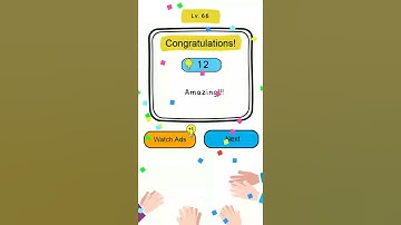 Brain test level 66 Solution Walkthrough