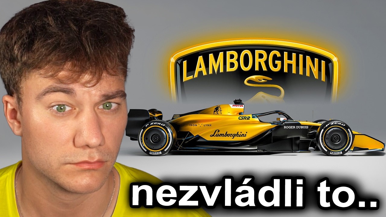 DŮVOD PROČ LAMBORGHINI NENÍ VE F1..