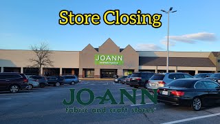 Closing Joann Fabrics • Frederick, MD