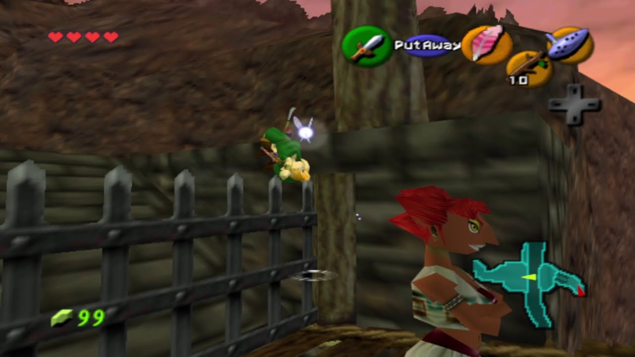 I Put the Roc's Feather Custom Item in Zelda Ocarina of Time…