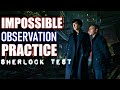 IMPOSSIBLE Observation, Deduction, and Memory Test - Train Like Sherlock