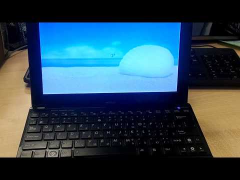 Asus eee PC reset windows to factory defaults