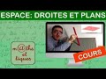 Le cours  droites et plans de lespace