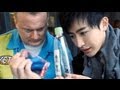 Yif magic iphone through water bottle  selfopen soda can