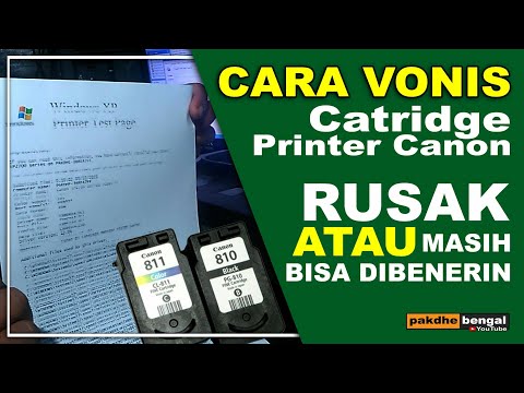 Video: Cara Memeriksa Kartrid Printer