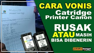 Canon MG 2570S Error Kedip 5 X atau 15 X, the following ink cartridge cannot be recognized