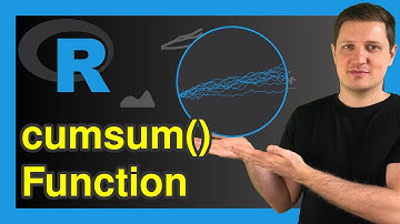 Cumulative Sum in R (Example) | cumsum Function | How to Compute & Plot Vector in Graphic