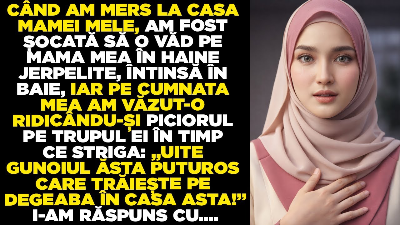 „E un gunoi urât mirositor care trăiește pe gratis!” — cumnata a urlat la mama… și am ripostat!