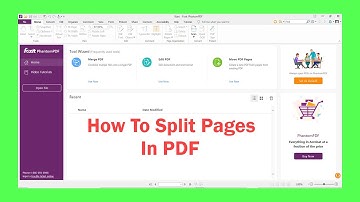 How To Split Pages In PDF | How To Split PDF File | How To Split Pages In Foxit Phantom PDF