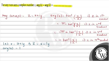 For any non-zero complex number \( z, \arg (z)+\arg (\bar{z})= \)
