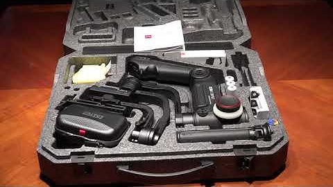 ZHIYUN Crane 3 Lab, Unboxing and Short First Impression.