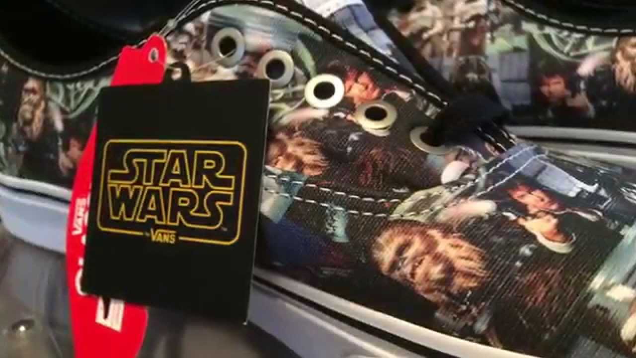 star wars collage vans