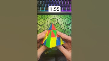 Pyraminx Solve of the Day 10/4 - 1.55 #pyraminx #rubikscube #cubing #speedcubing #puzzle #shorts