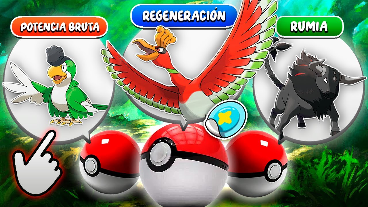 Eligiendo POKÉMON INICIALES pero SOLO sabiendo su HABILIDAD OCULTA ❓