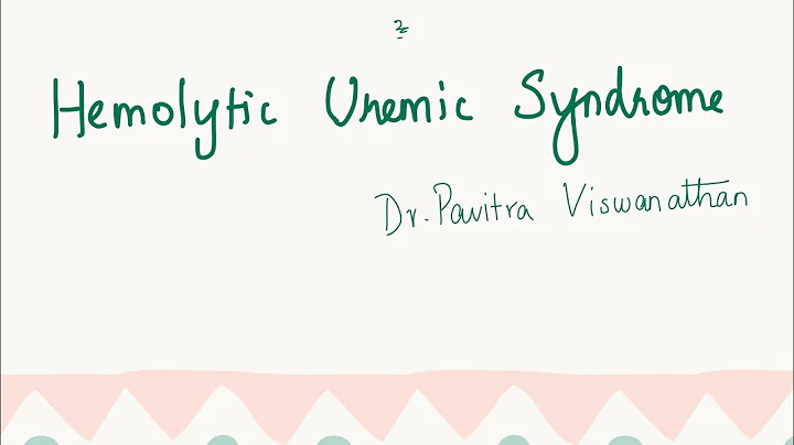 Hemolytic uremic syndrome
