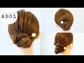 浴衣や着物に使いたい簪(かんざし)の３つの使い方/How to use Kanzashi(chopsticks)/Kimono and Yukata 3 hairstyles.