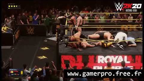 WWE 2K20 -  PLAY 16-MAN First blood match - FIX LAG & SLOW-MOTION (60 FPS to 30 FPS)(LOW END PC)