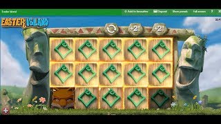 Jackpots William Hill game slots Easter Island screenshot 1