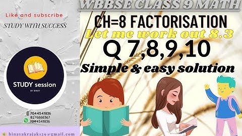 wbbse class 9math ch 8.3
