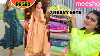 Meesho Anarkali Sets/ Gowns haul | Meesho Online Shopping | Meesho kurti & kurta sets Haul | #Meesho