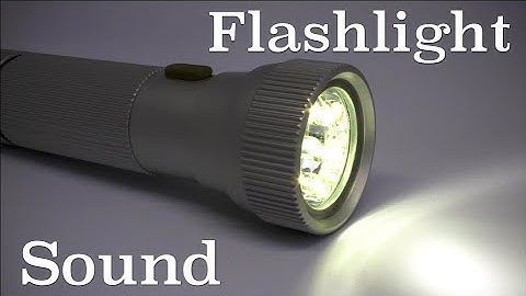 FREE SOUND EFFECTS: Flashlight Clicking On and Off