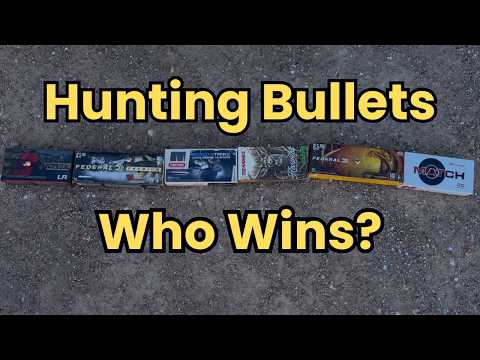 Top Hunting Bullets Tested at ZERO Yards!