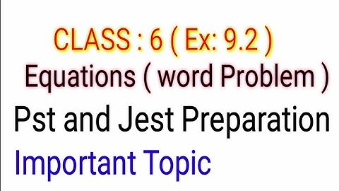 PST @ JEST TEST PREPARATION LECTURE : 12