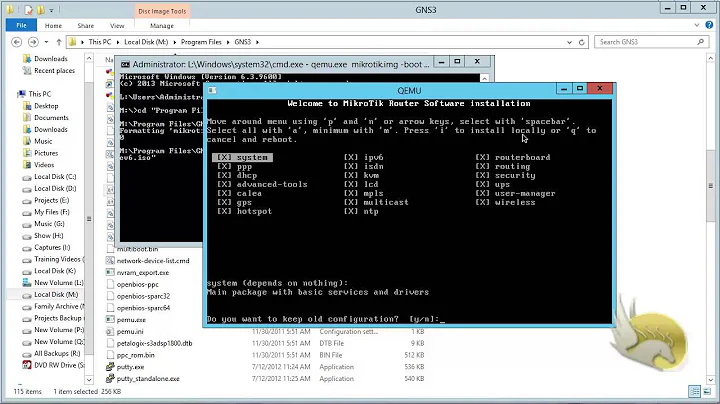 002 Creating a Qemu Image out of ISO File