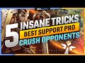 5 INSANE TRICKS the BEST SUPPORT PLAYER uses to CRUSH OPPONENTS - League of Legends