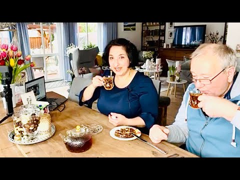 МОЙ, ТВОЙ, НАШ, КАКАЯ ПЕНСИЯ У КЛИМА/Талант Пекарских Искуств!В гостях у Элины на чай с Коньячком❤️