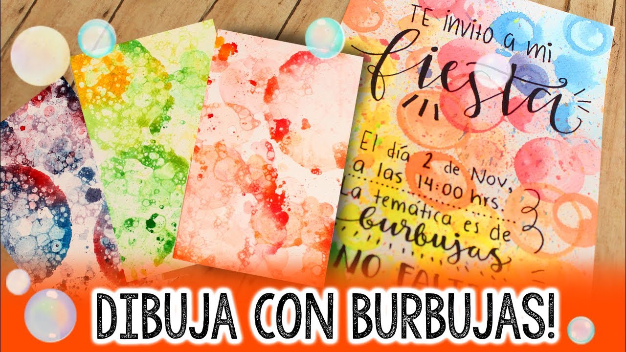 Pinta Con Burbujas Barbs Arenas Art Youtube
