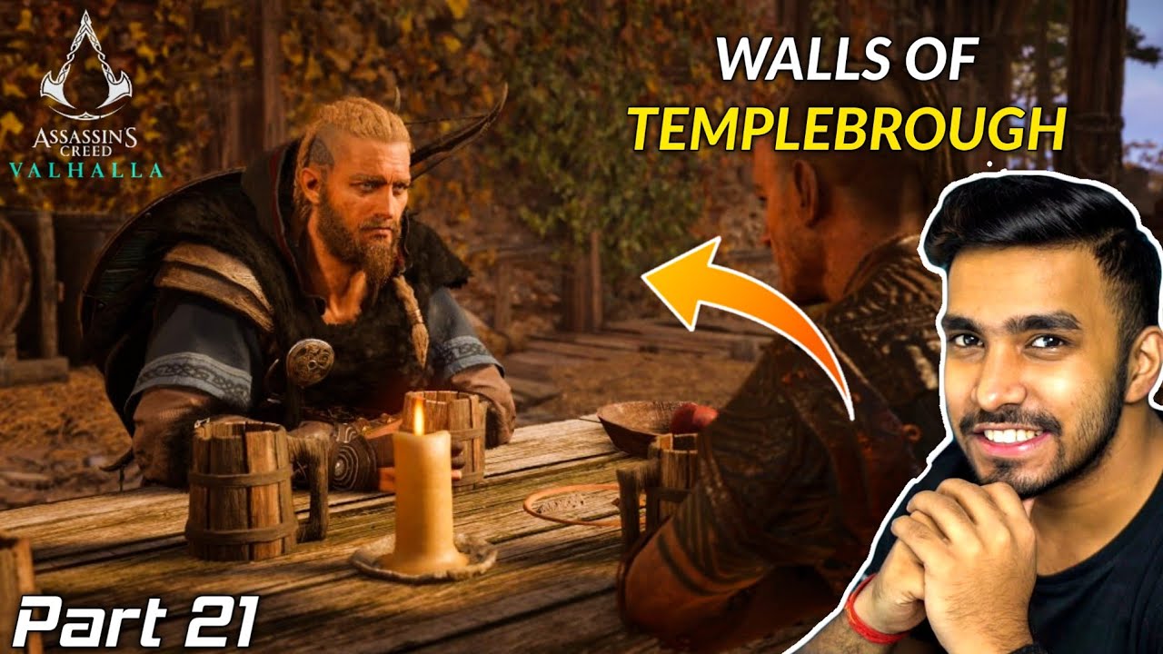 The walls of templebrough | Assassin's Creed Valhalla Part 21 | Blackshooters TechnoGamerz