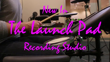 Digital Drum Kit In The Launch Pad - Buffalo & Erie County Public Library