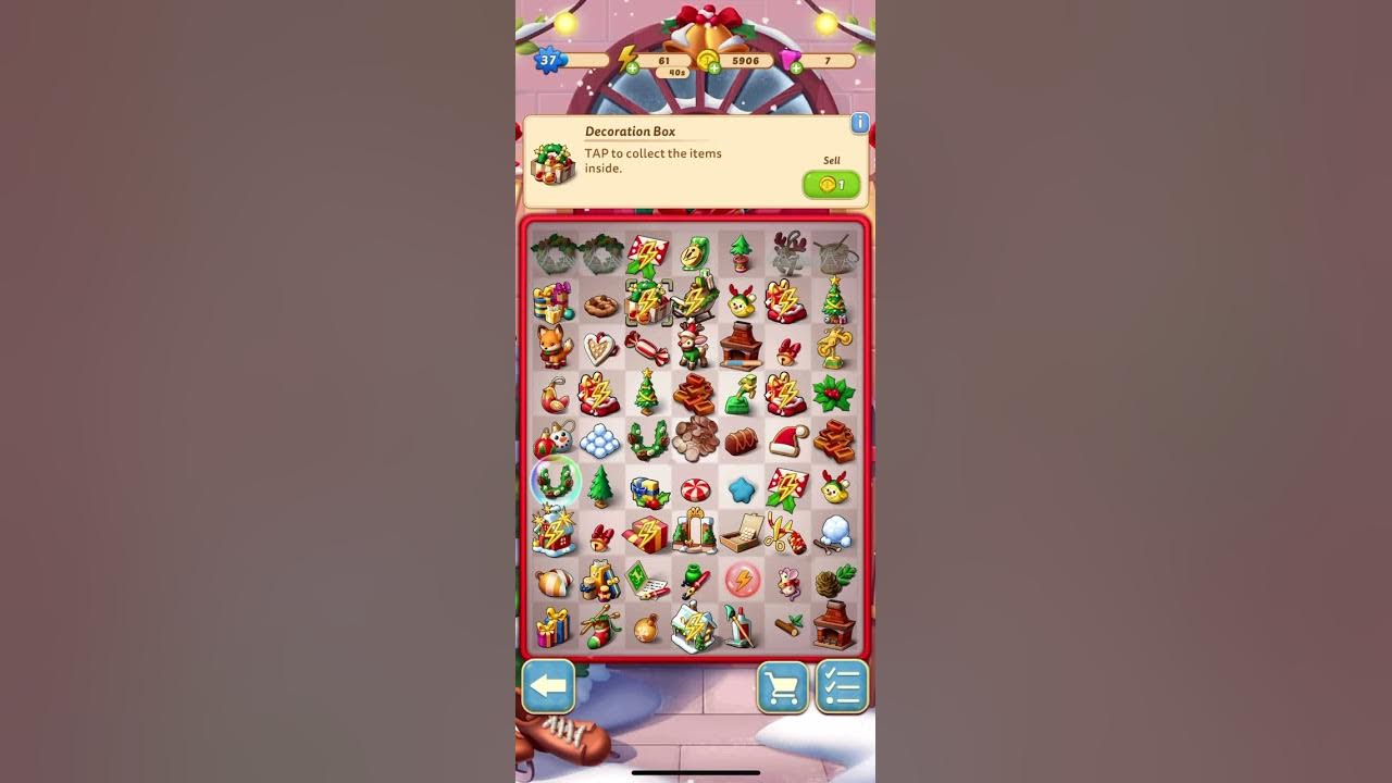 Merge mansion Xmas challenge Xmas wreath YouTube