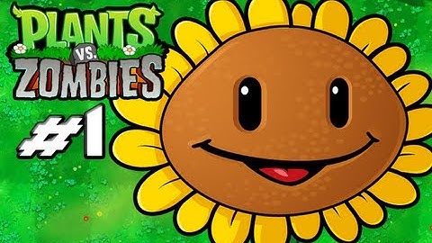 Plants Vs. Zombies - Gameplay Walkthrough Part 1 - Introduction (World 1) (HD Let