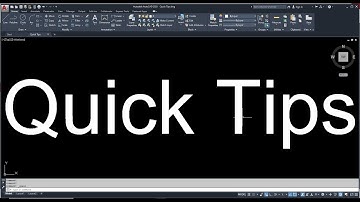 Autocad 2020 - Quick tips and tricks - WBlock