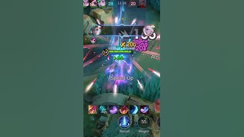 Aamon Solo gameplay Damage Build one shot Delete 😱 subscribe plz support chanel mlbb #hyper #aamon