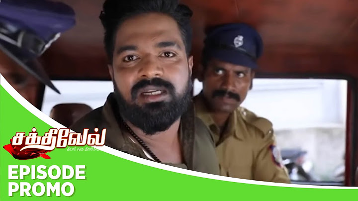 Sakthivel | Episode Promo | 27th May 2025