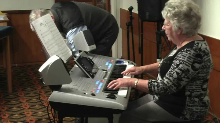 Barbara Powell playing the Tyros 4