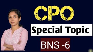 Psc CPO -Special Topic |BNS Class-6