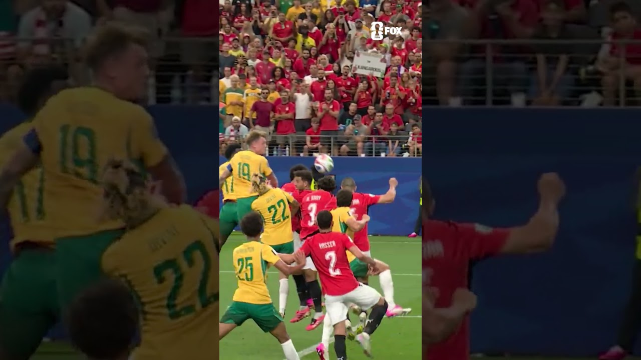 Australia makes it 1-1 at Dallas Stadium 🇦🇺