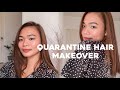 Salon Experience Hair Makeover at Home! (Quarantine Edition)