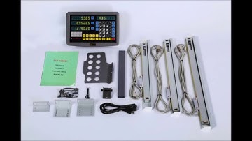 14 - ZAY7045FG(ZX45 clone) Milling Machine install of a 3 Axis DRO