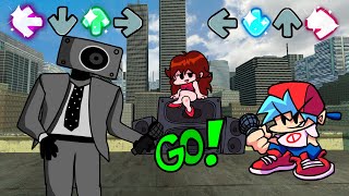 Friday Night Funkin - Speakerman Vs Bf Vs Speakerman - Skibidi Toilet X Fnf