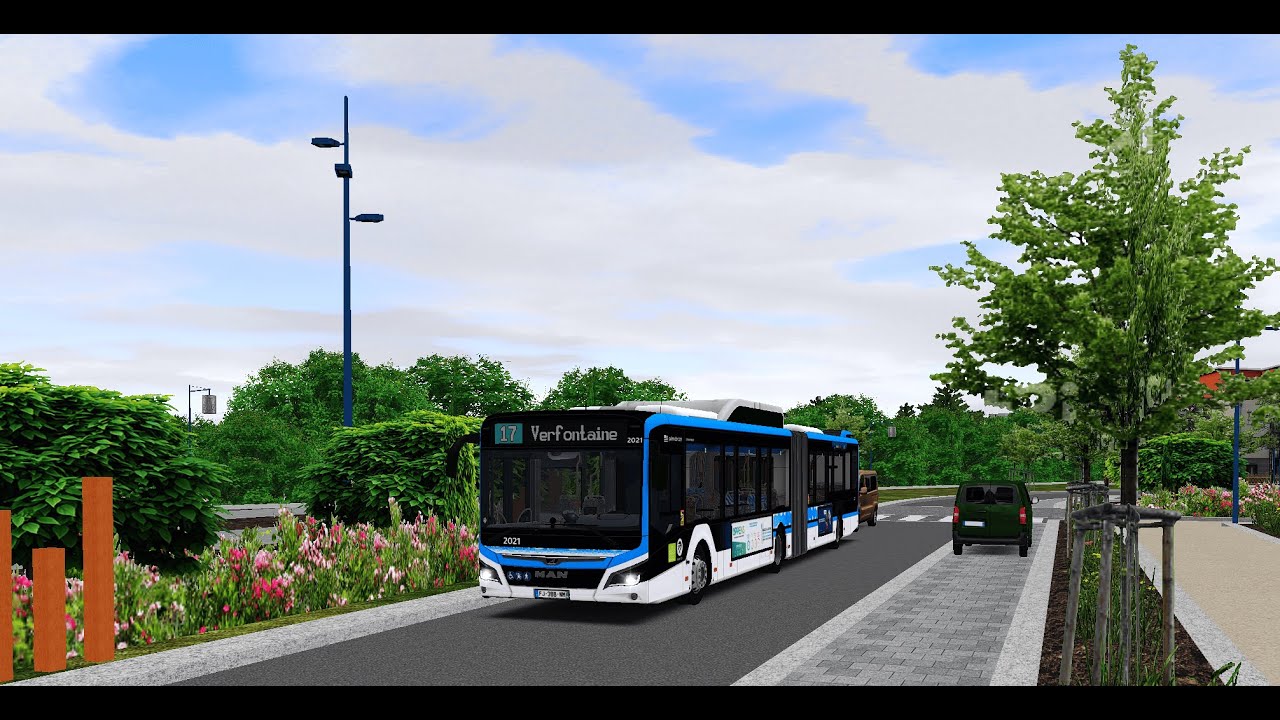 OMSI 2 Saint-Servan V3 | Man Lion's City Moddé Saint-Servan (Ligne 17)