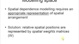 introduction to spatial econometric