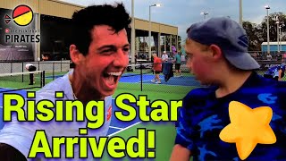 Pickleball Rising Stars Arrived featuring CJ Klinger and Austin Tchikatilov