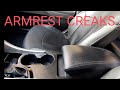 Устранение скрипа подлокотника Hyundai Sonata YF armrest creaks